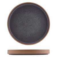 Kava Black Stoneware Presentation Plate